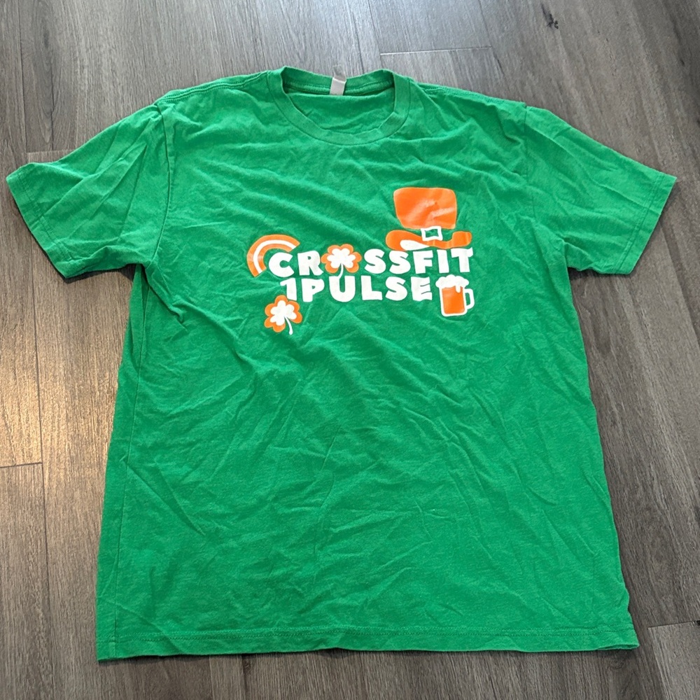 Next Level Apparel CrossFit Green T-Shirt